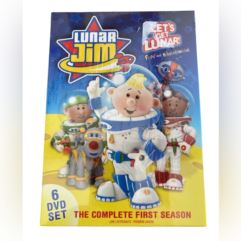 Lunar Jim Season 1 Fun and Educational (6) DVD Set